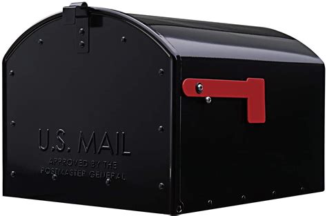 large metal mail box|large residential mailbox for packages.